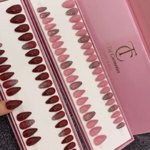 Red & Pink With Glitters