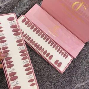 Copper Pink with White Rock