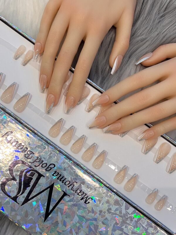 Light Taupe & Silver