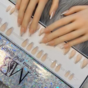 Light Taupe & Silver