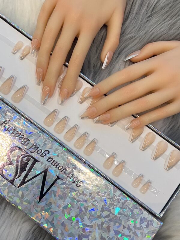 Light Taupe & Silver