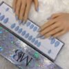 Blue Nails