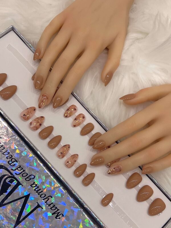 nude sharp with marble