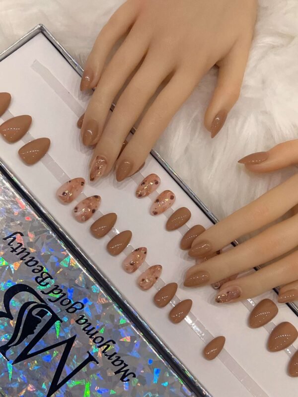 nude sharp with marble