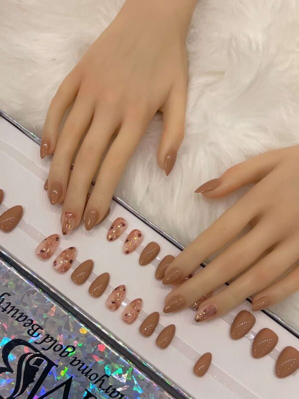 nude sharp with marble