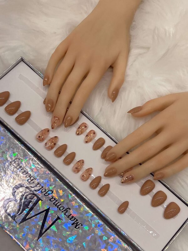 nude sharp with marble