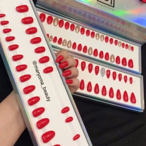 Lava Red & Glitters
