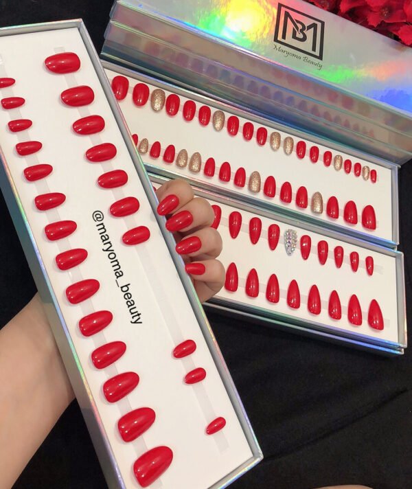 Lava Red & Glitters