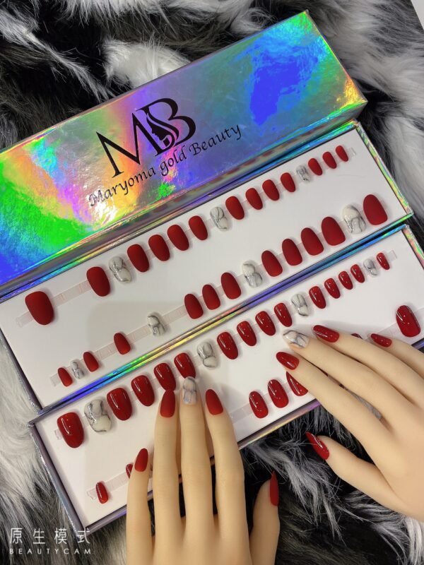 Maroon & Silver Design