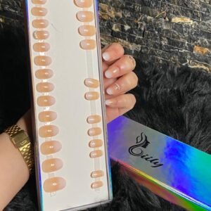 Pinkish Tan with Pink Flare