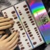 Brown with Pink Glitters