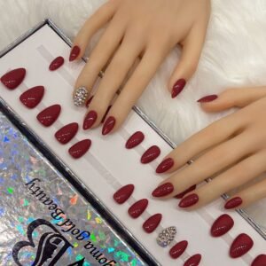 red pomegranate sharp with crystal
