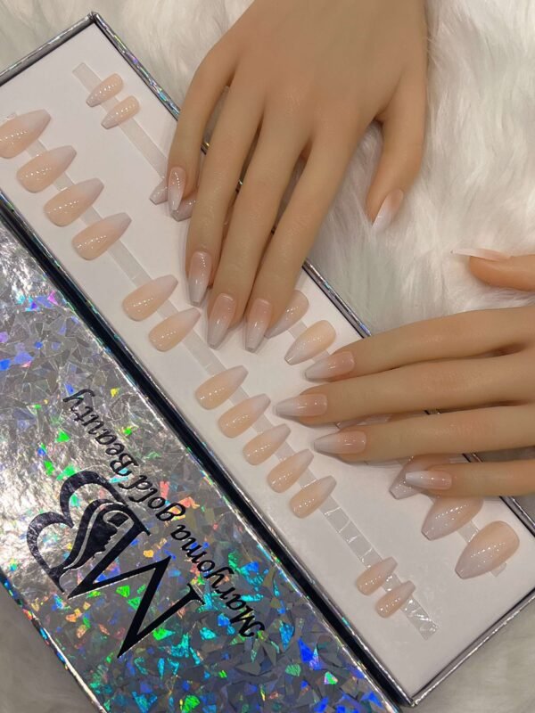 ombre medium coffin