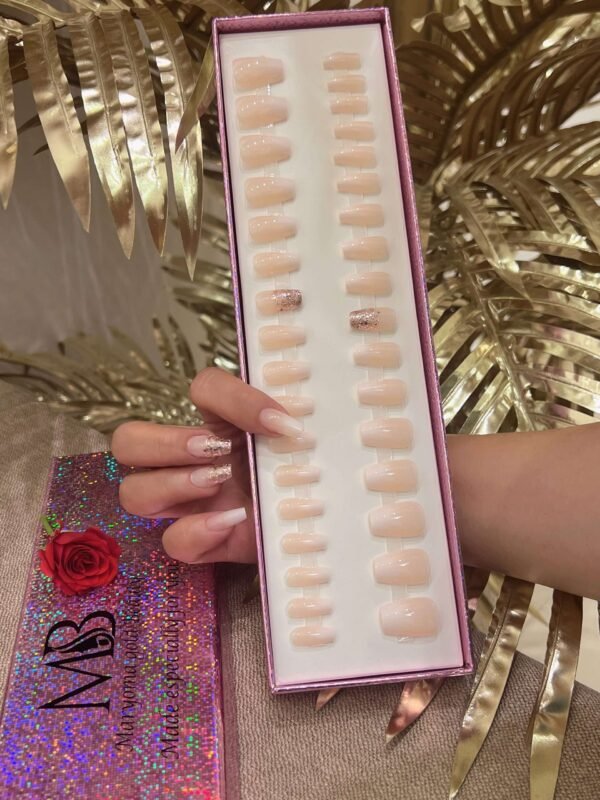 french coffin with omdre rose gold
