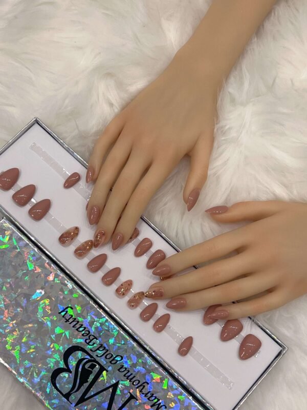 nude sharp with marble