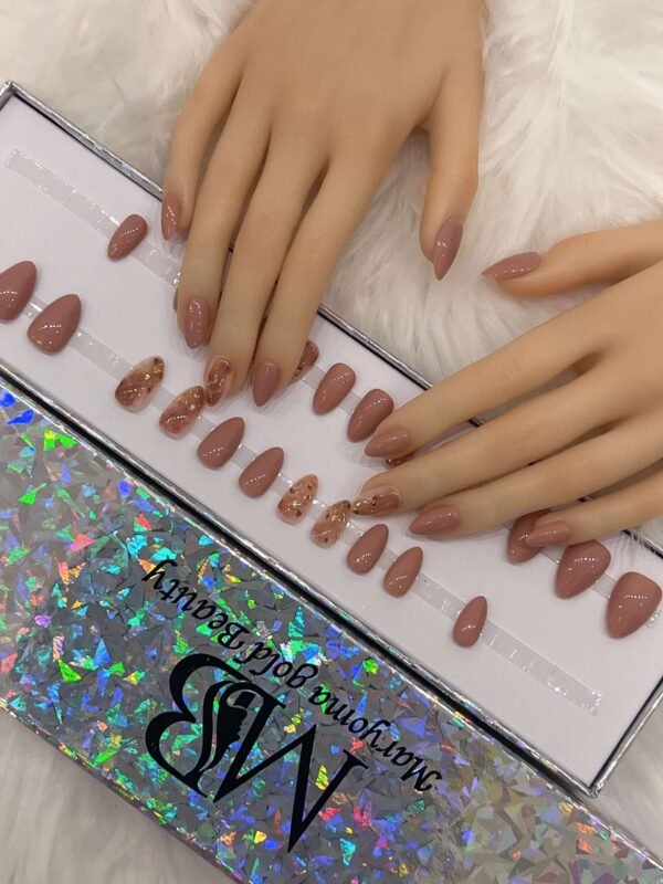 nude sharp with marble