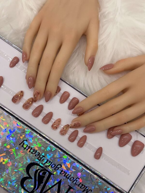 nude sharp with marble