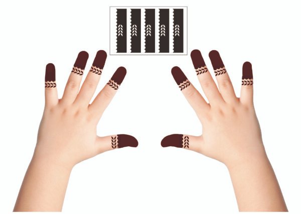 بكج حنة الاصابع رقم 14