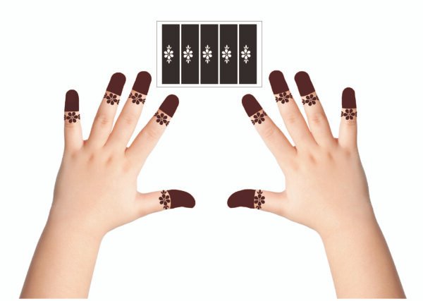 بكج حنة الاصابع رقم 14