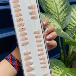 Pink with White & Gold