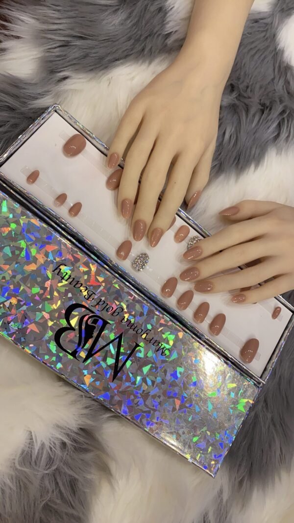 Brownish with Multicolor design