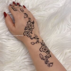 Black Henna Stickers Group17