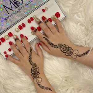 Black Henna Stickers Group 22