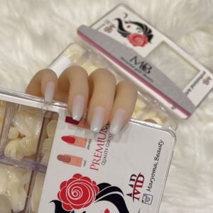 Artificial Nails Medium Coffin