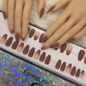 medium brown with ombre