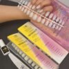 oval natural color full nail tips (new )