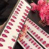 Chrome & Holographic Deep Rose