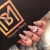 Sharp Medium  - Chest Nut Peach Shade