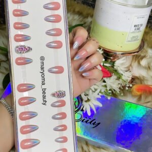 Chrome & Holographic PINK SHADE