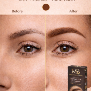 حنة حواجب بدرجة كستنائي