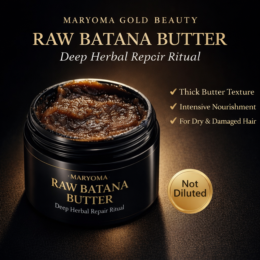 زبدة الباتانا الخام ١٠٠ ٪ للشعر