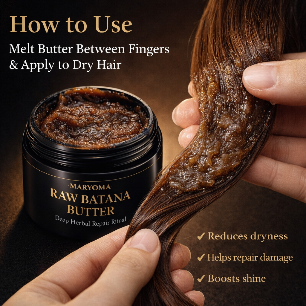 زبدة الباتانا الخام ١٠٠ ٪ للشعر