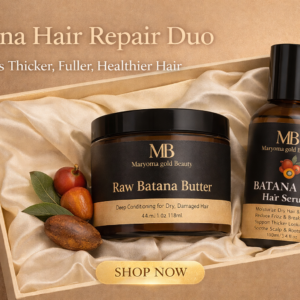 ثنائي ترميم الشعر بزيت وزبدة الباتانا .. عرض مميز