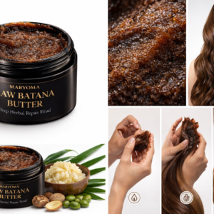 زبدة الباتانا الخام ١٠٠ ٪؜ للشعر