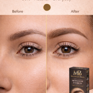 حنة حواجب بدرجة ( بني فاتح )