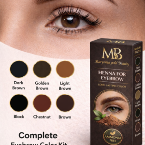 حنة حواجب بدرجة ( بني ذهبي )